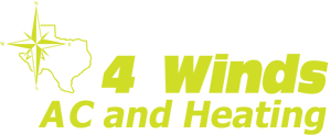 4 Winds AC and Heating Logo
